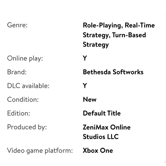 BRAND NEW / FACTORY SEALED! Xbox One THE ELDER SCROLL ONLINE Video Game - Picture 9 of 10